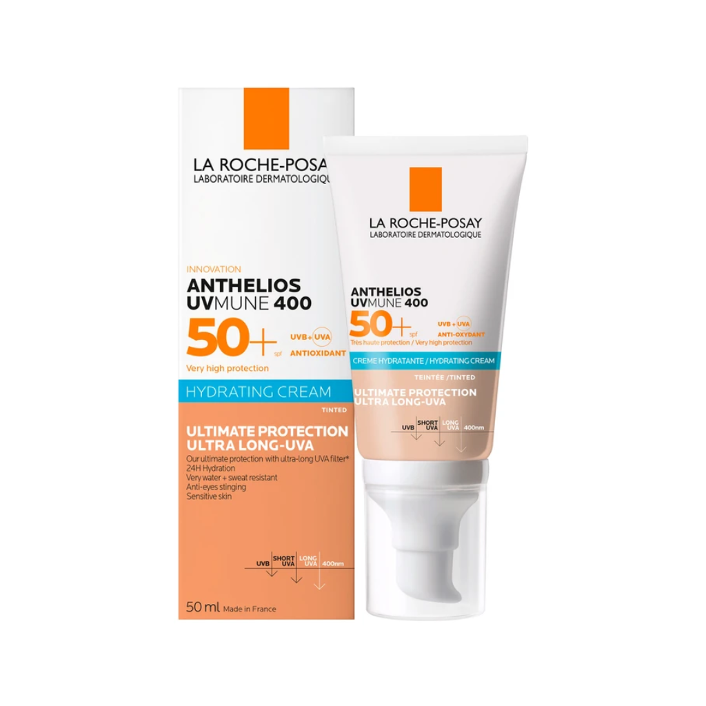 Crema Hidratante Anthelios UV Mune 400 La Roche-Posay Con Color 50ml