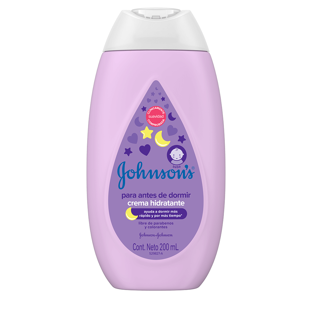 Crema Hidratante JOHNSON'S® Baby Antes de Dormir 200ml