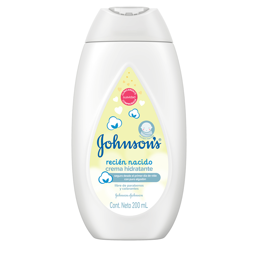 Crema Hidratante JOHNSON'S® Baby Recién Nacido 200ml