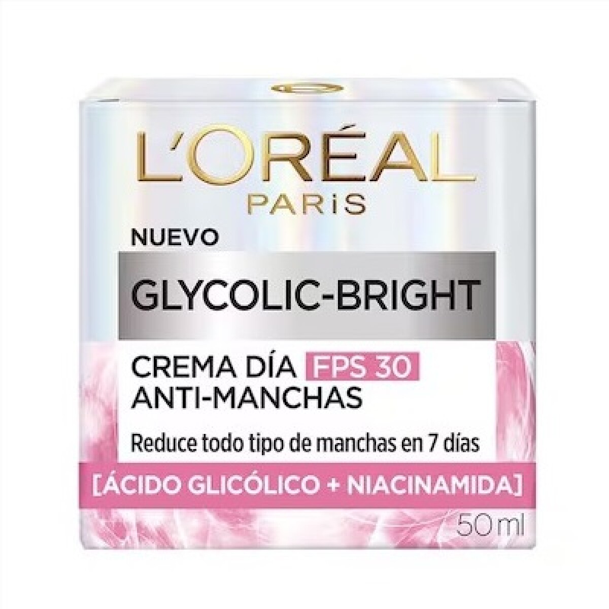Crema Loreal Glycolic Bright Dia Fps30. 50 Ml.