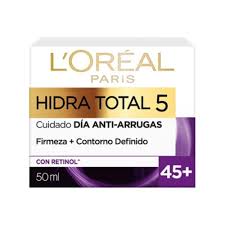 Crema L'Oréal Paris Dermo Expertise Hidra Total 5 Antiarrugas +45 Años 50 ml