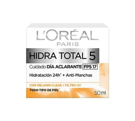 Crema Loreal Paris Hidra Total 5 Antimanchas50 Ml