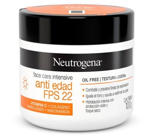 Crema Neutrógena Antiedad Fps22 100g