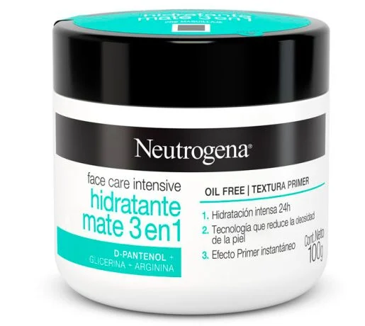 Crema Neutrógena Matte 3en1 100 G