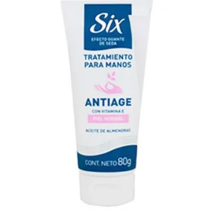 CREMA PARA MANOS SIX ANTIAGE 80 GR