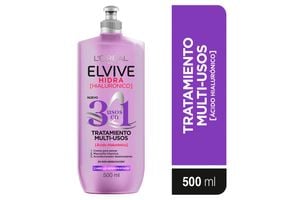 Crema para Peinar ELVIVE Hidra Hialurónico 3en1 500ml