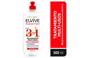 Crema para Peinar ELVIVE Reparación Total 5 3en1 500 ml