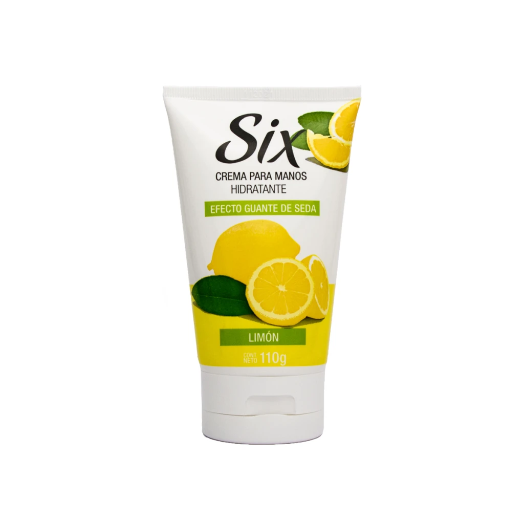 Crema Six Efecto Guantes de Seda Fragancia Limon