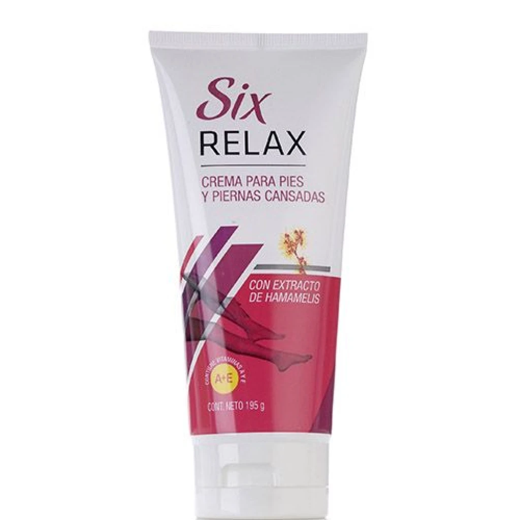 Crema Six Relax Pies y Piernas Cansadas