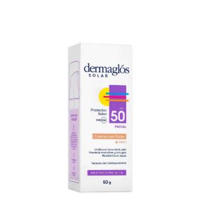 Dermaglos Facial FPS 50 Con Color Tono 1 50g