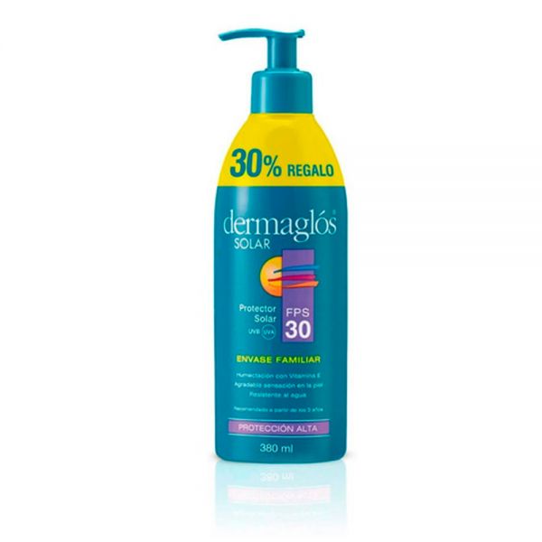 Dermaglos Solar 30 Resist Bomba 30 fps 380 ml