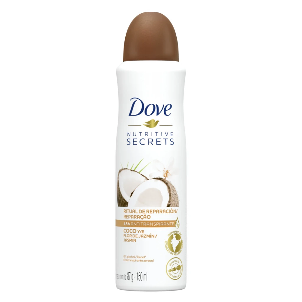 DESODORANTE DOVE AEROSOL COCO 150 ML