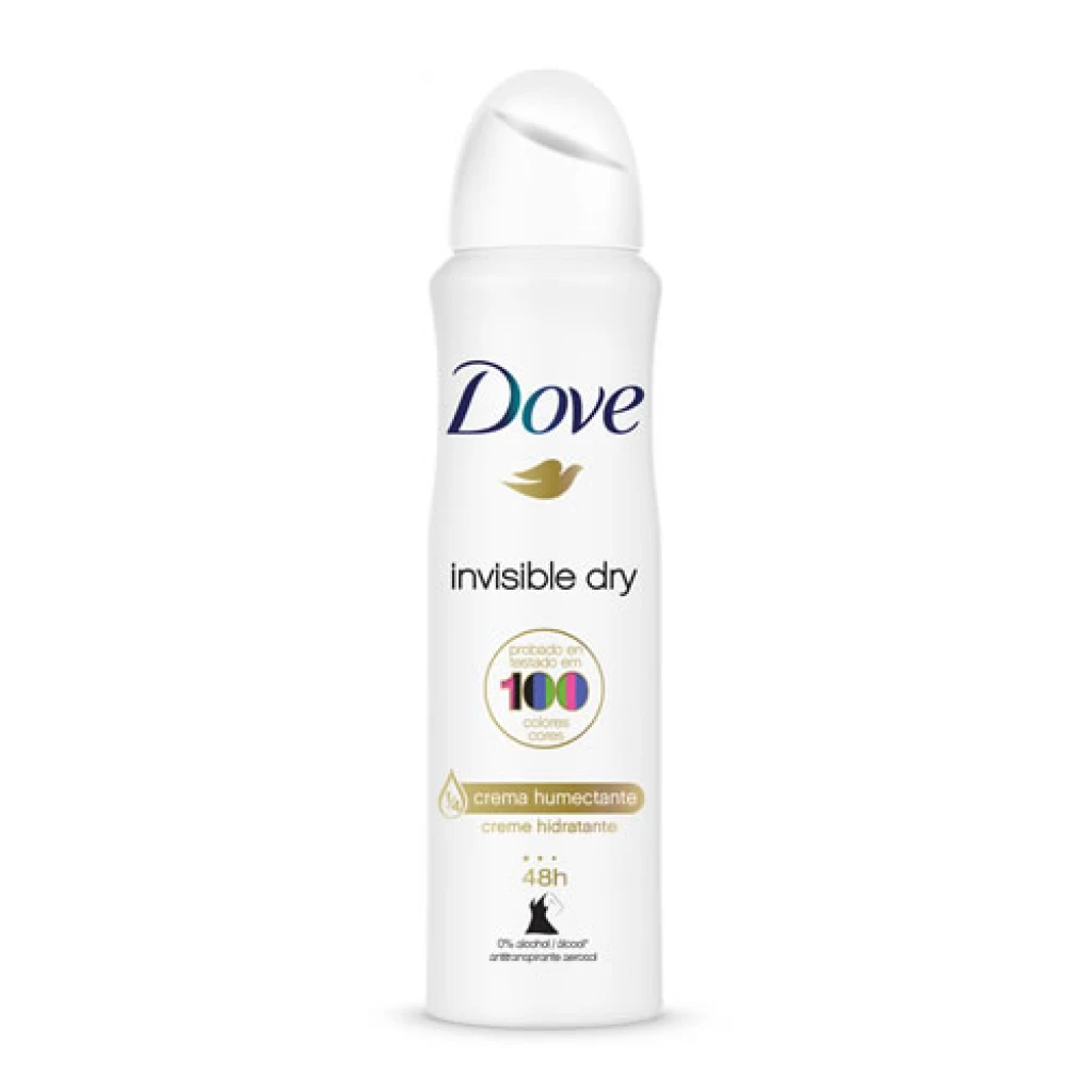 DESODORANTE DOVE INVISIBLE DRY AEROSOL 150ML