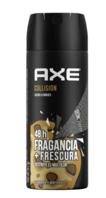 Desodorante En Aerosol Axe Aerosol Collision 150 Ml