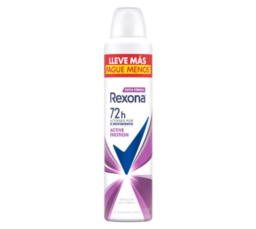 Desodorante En Aerosol Rexona Active Emotion 250 Ml