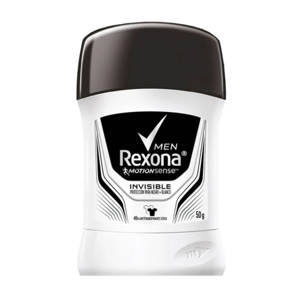 DESODORANTE EN BARRA REXONA INVISIBLE 50 GR