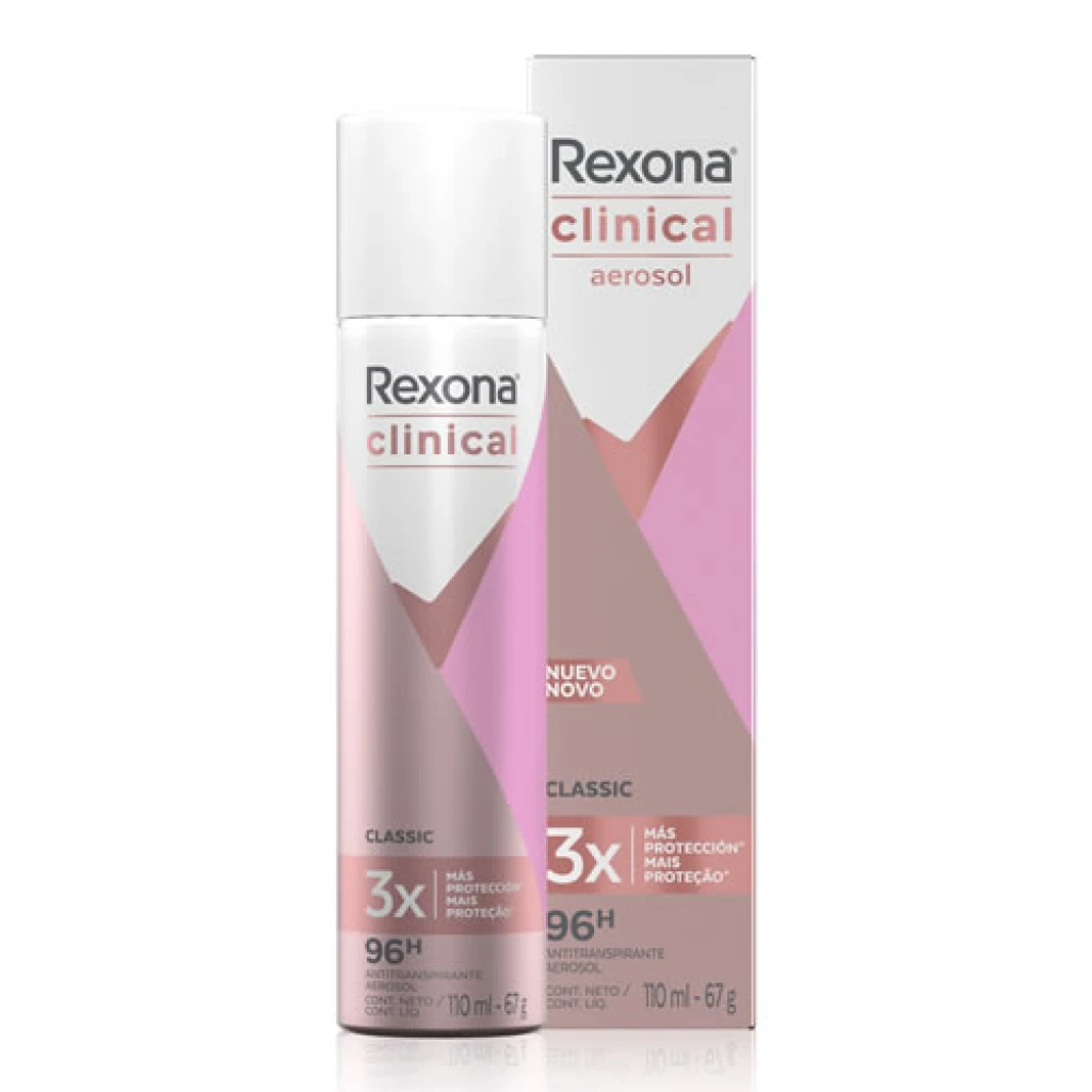 DESODORANTE REXONA CLINICAL AERO WOMAN CLASSIC 67G