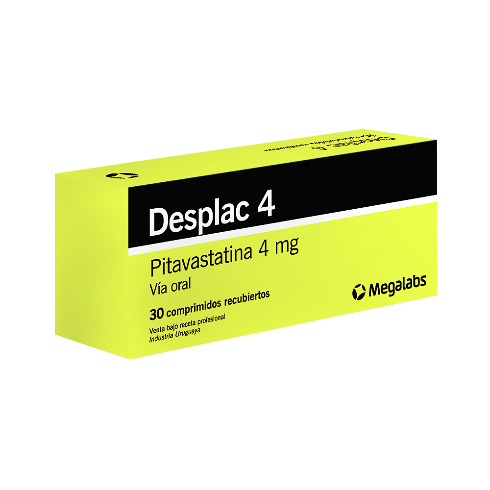 DESPLAC 4 MG 30 COMP REC