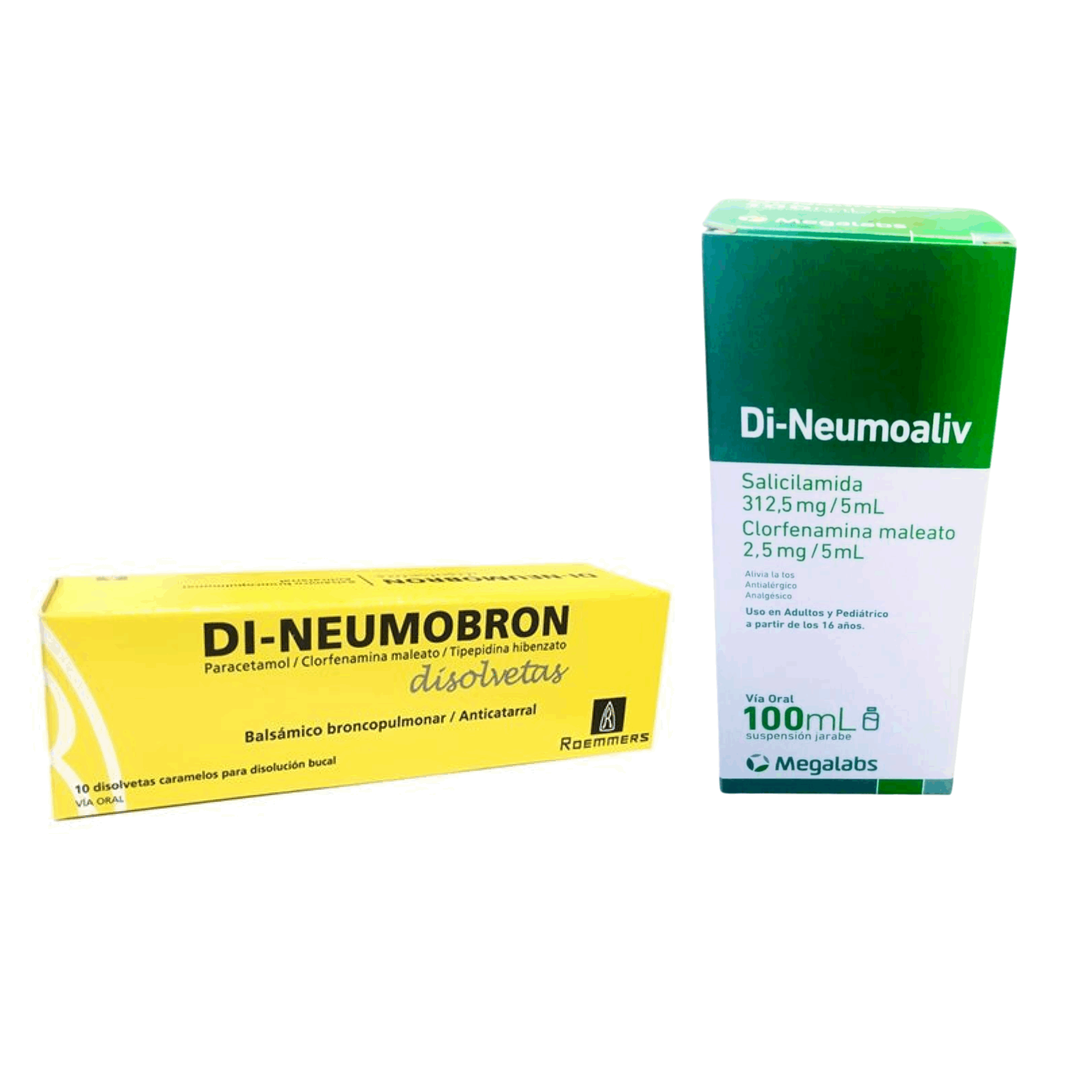 DI-NEUMOALIV 100ml + DI-NEUMOBRON x10