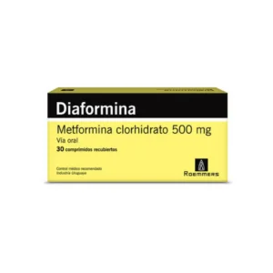 DIAFORMINA 500 MG 30 COMP