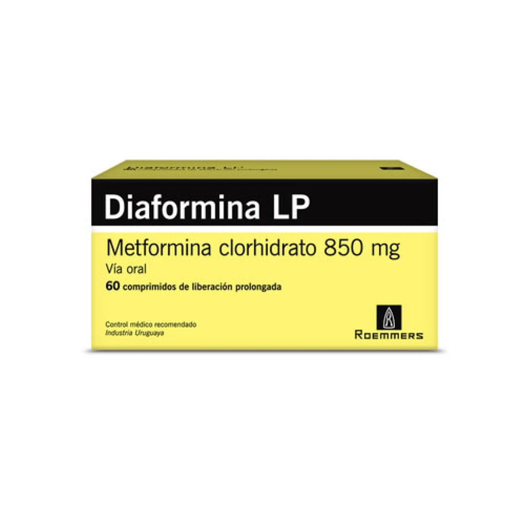 DIAFORMINA LP 850 MG/60
