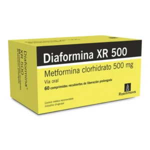 DIAFORMINA XR 500 60 COMPRIMIDOS