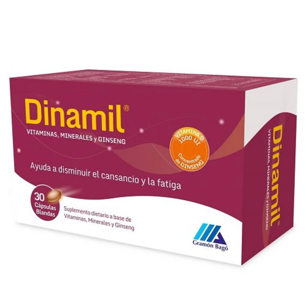 DINAMIL X 30 CAPSULAS BLANDAS