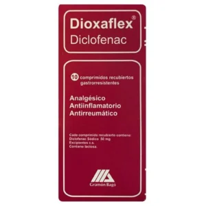 DIOXAFLEX 50 MG X 10 COMPRIMIDOS