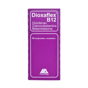 DIOXAFLEX B 12 X 10 COMPRIMIDOS