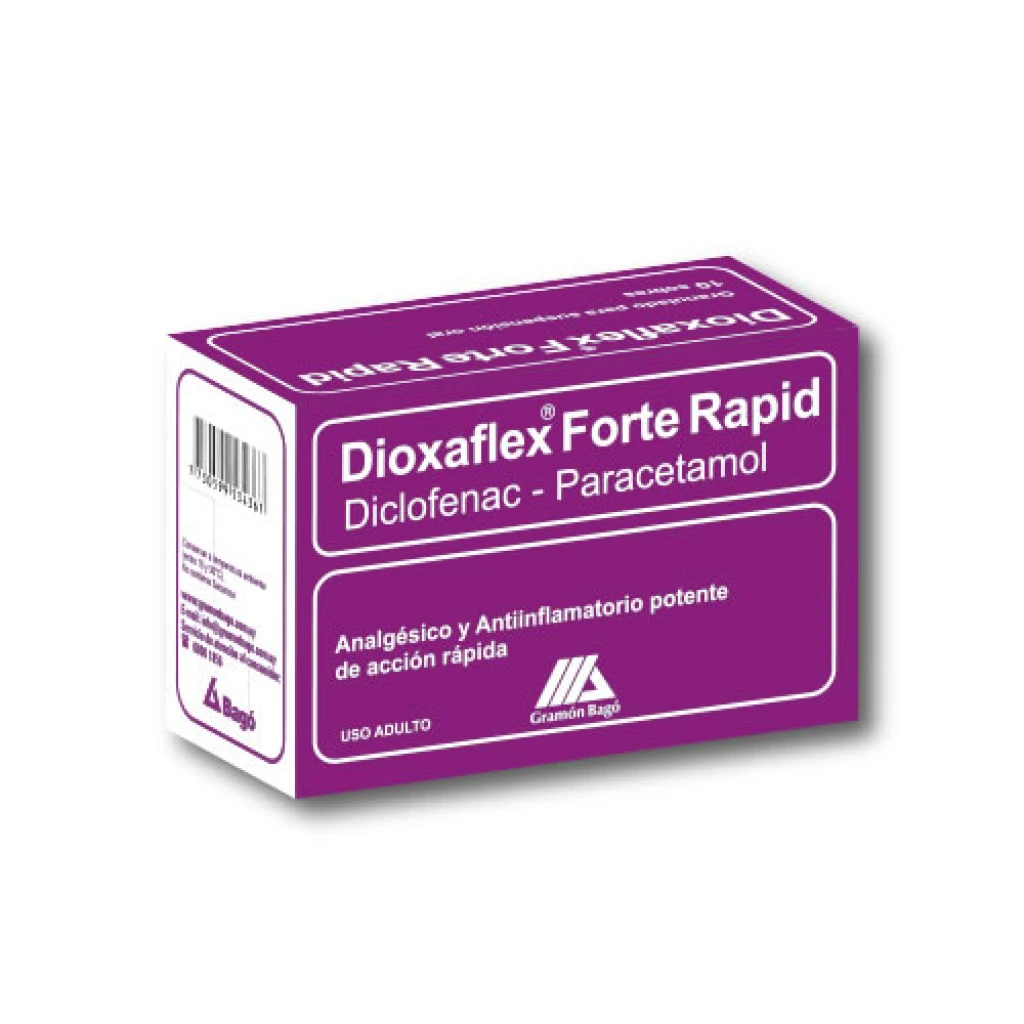 DIOXAFLEX FORTE RAPID X 10 SOBRES