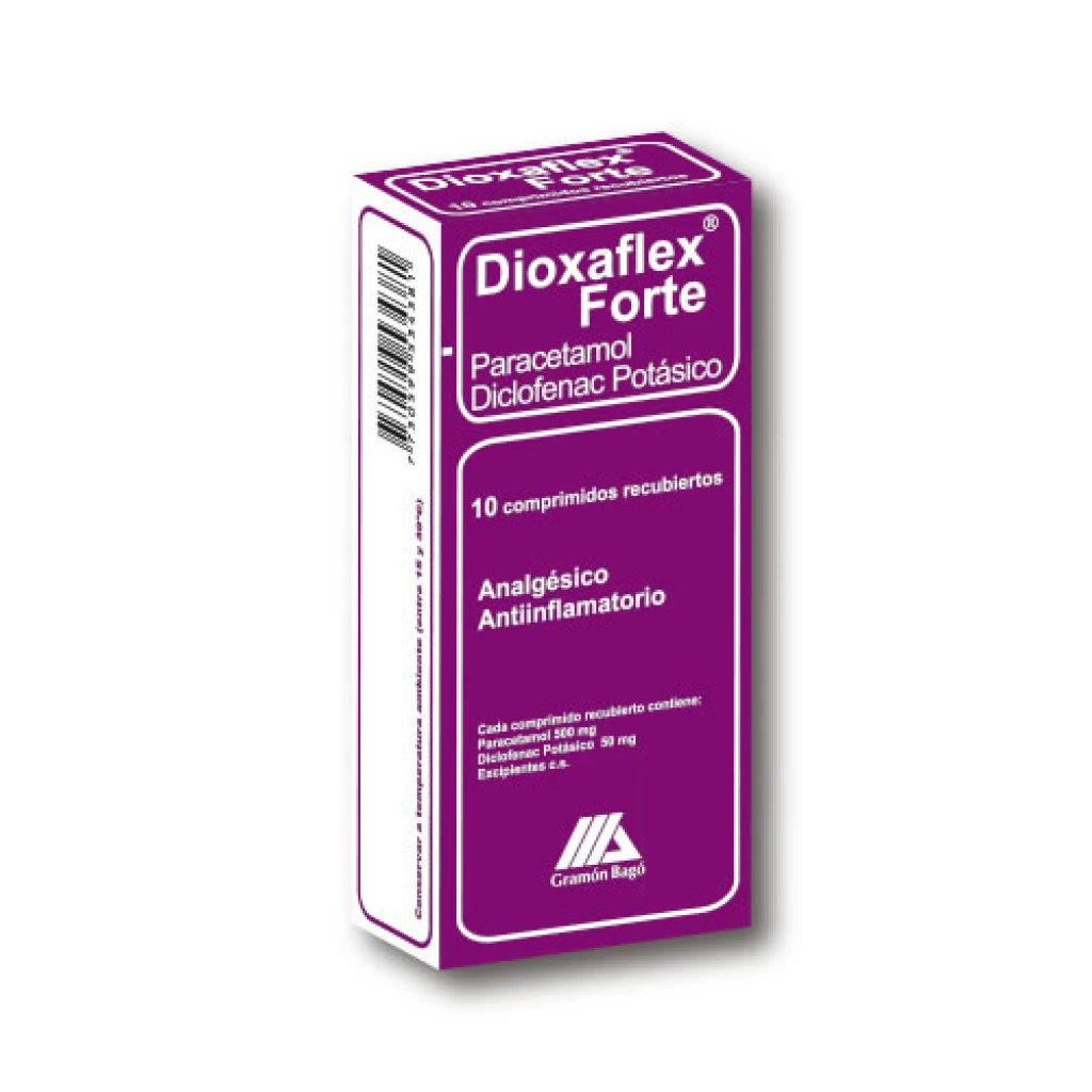DIOXAFLEX FORTE X 10 COMPRIMIDOS