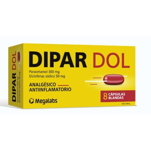 Dipar Dol Capsulas x8