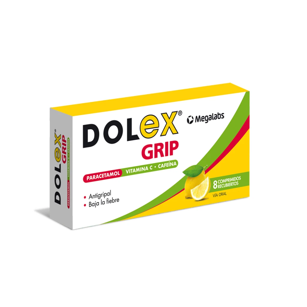 Dolex Grip 8 comprimidos