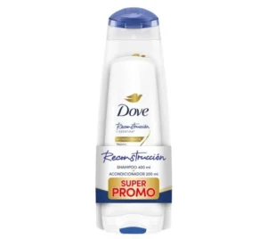 Dove Pack Shampoo Reconstrucción Completa 400 Ml + Acondicionador 200 Ml