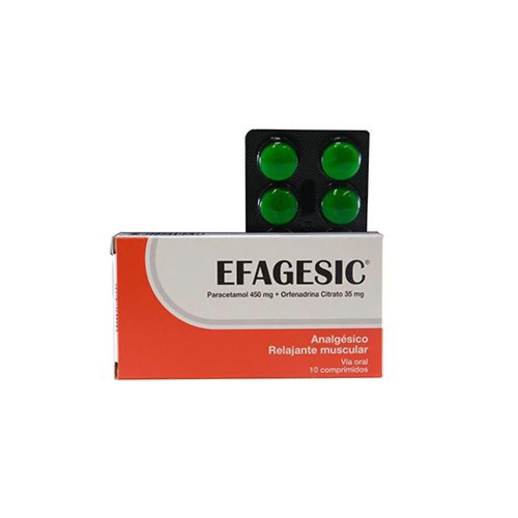 EFAGESIC X10 COMPRIMIDOS