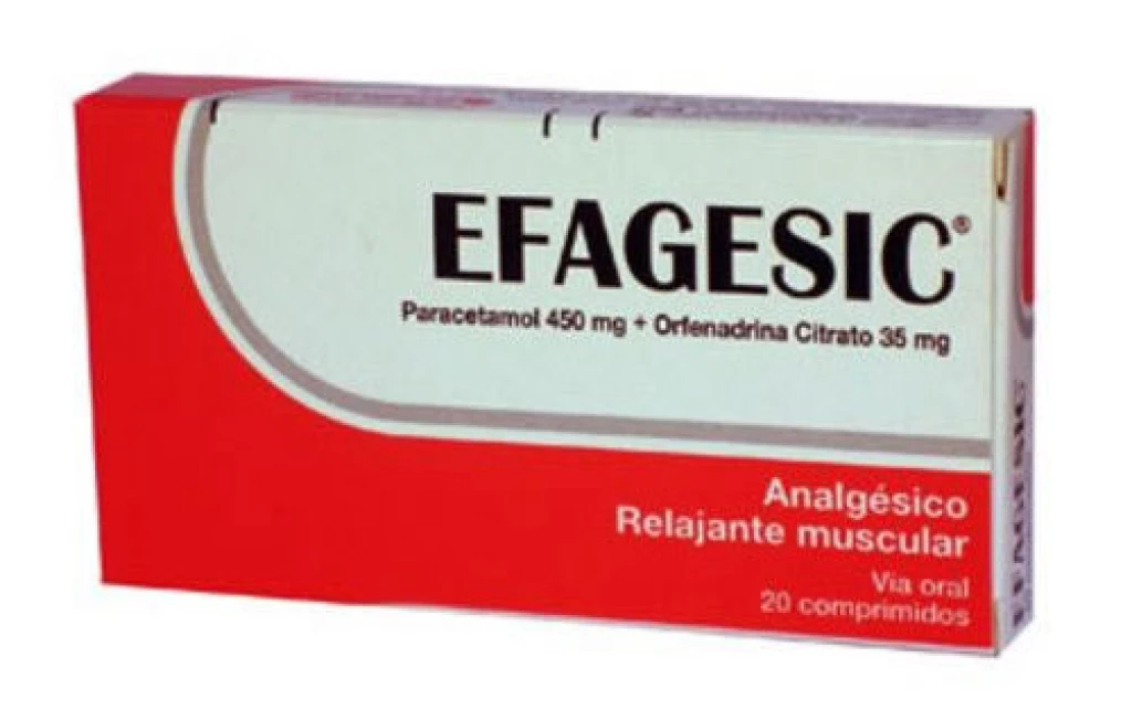 EFAGESIC X20 COMPRIMIDOS