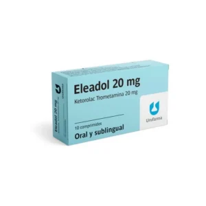 Eleadol 20 Mg 10 Comprimidos