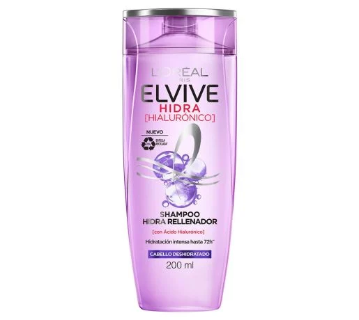 Elvive Shampoo Hidra Hialurónico 200Ml