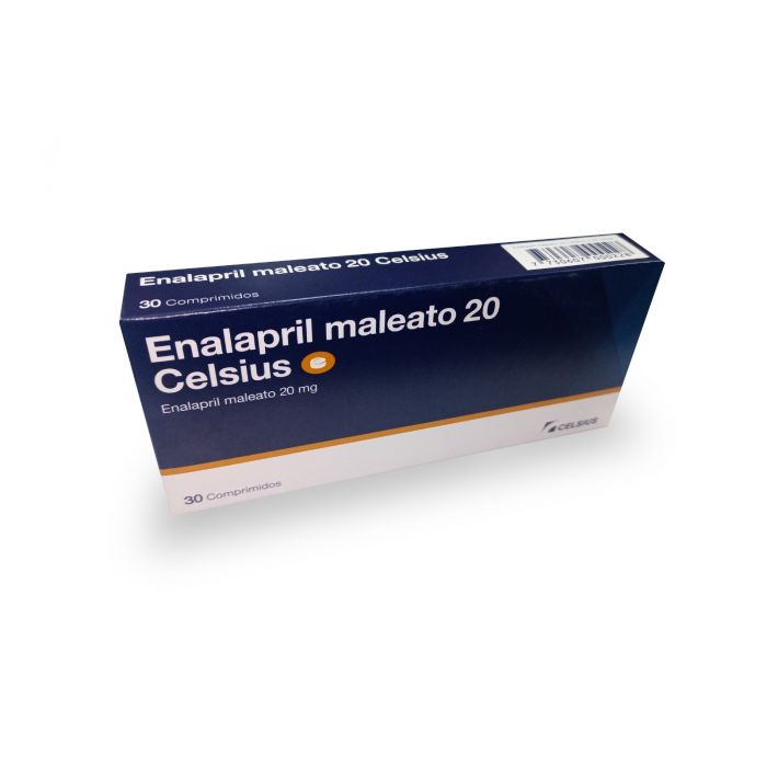 Enalapril 20mg x 30 Comprimidos