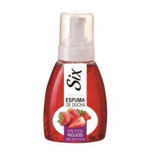 Espuma de ducha frutos rojos SIX
