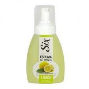 ESPUMA PARA MANOS SIX LIMON ANTIBACTERIAL