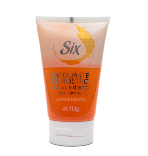 Exfoliante de rostro de uso diario Six 110g