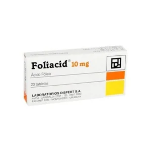 FOLIACID 10 MG X 20 COMPRIMIDOS