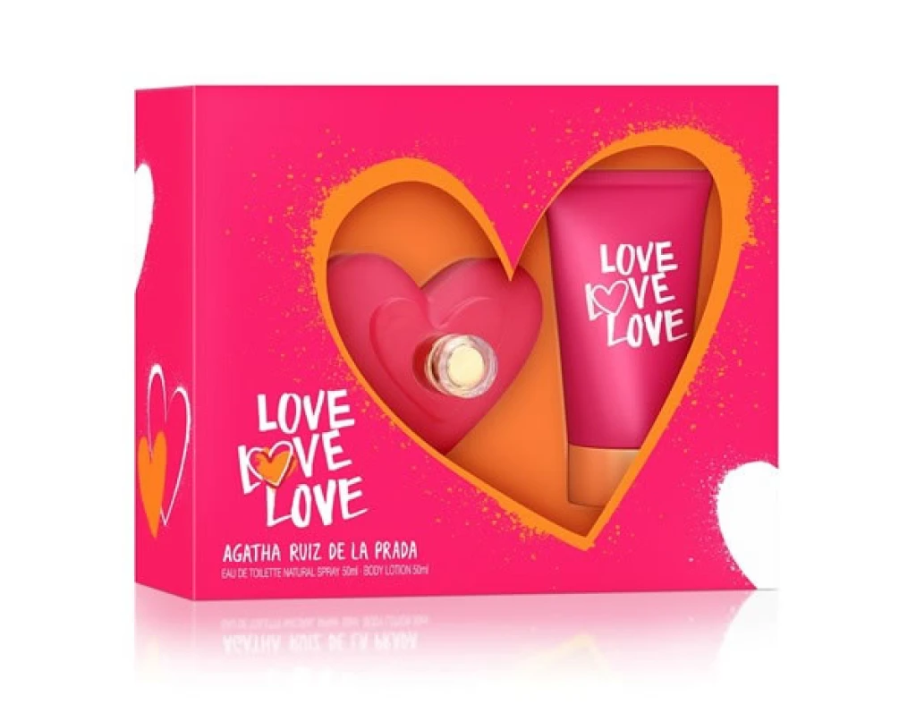 FRAGANCIA AGATHA LOVE EDT 50 ML + BODY - PACK