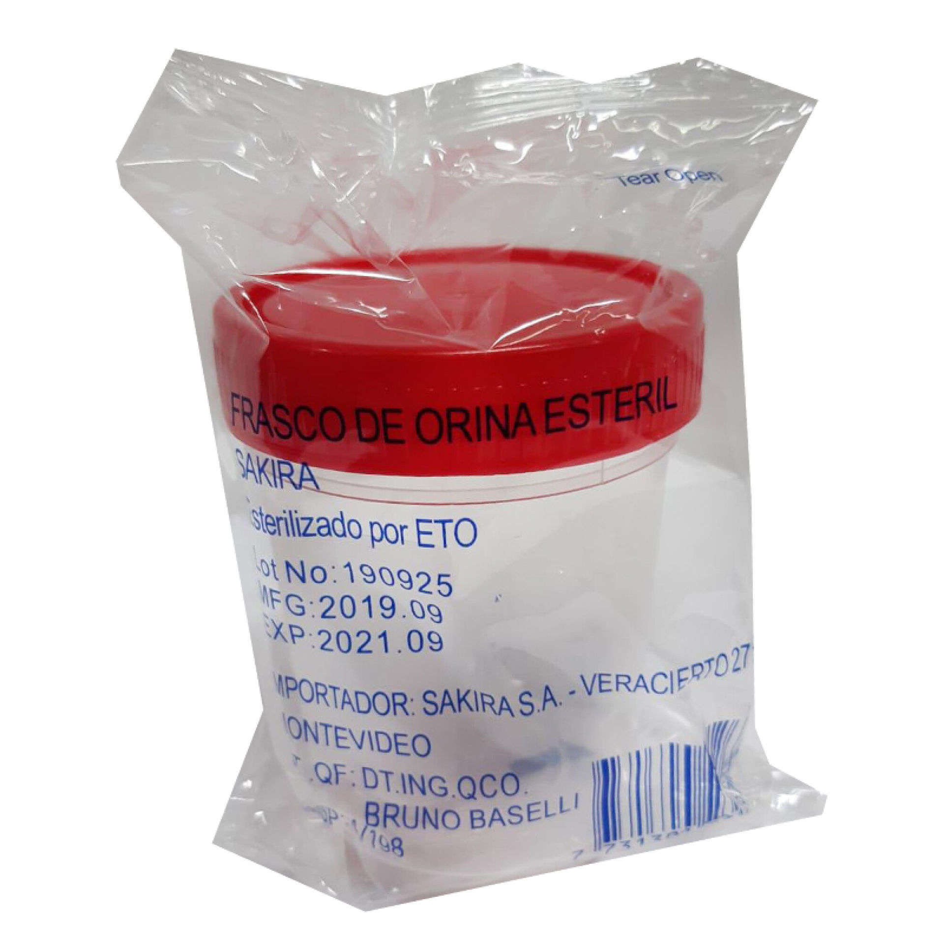 Frasco De Orina Estéril