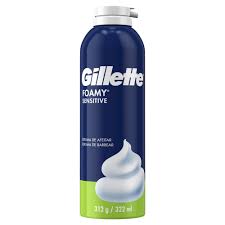 Gillete Foamy Sensitive 322 ml