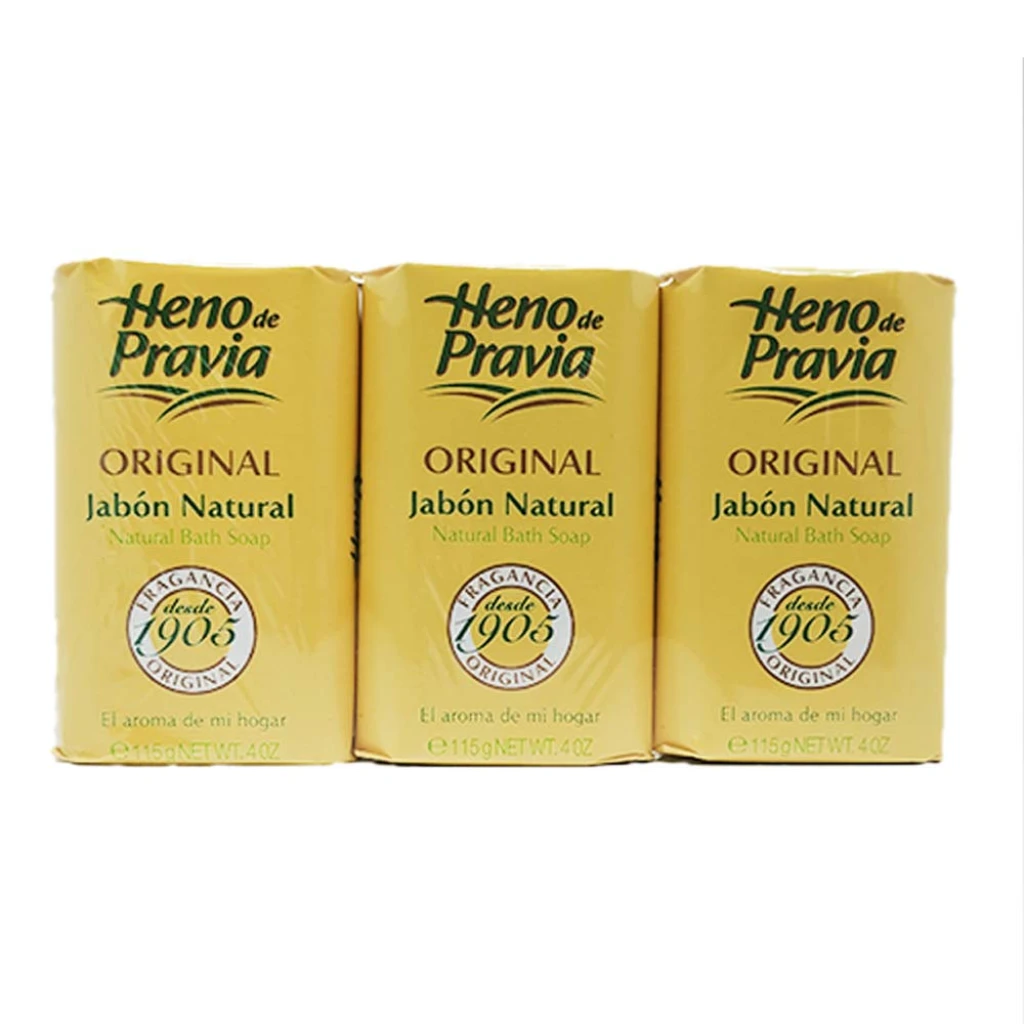 HENO DE PRAVIA ESTUCHE X 3 JABONES
