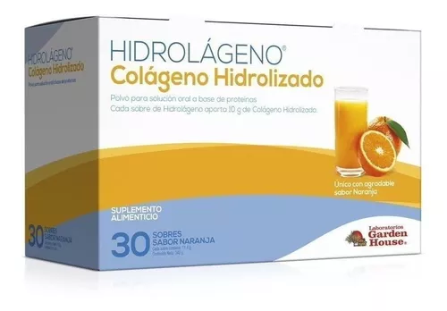 Hidrolágeno 30 Sobres Sabor Naranja