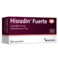 Hisradin Fuerte 10 Comprimidos