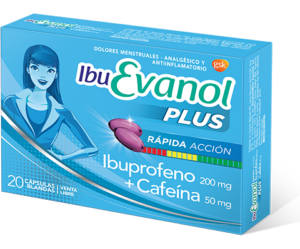 IBU - EVANOL PLUS RAPIDA ACCION X 20 CAPSULAS